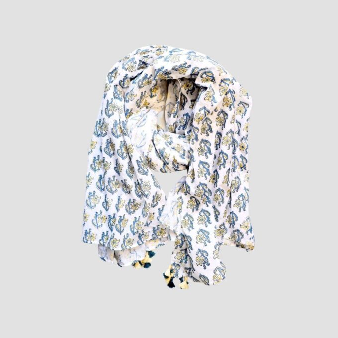 Mogra Garden Scarf
