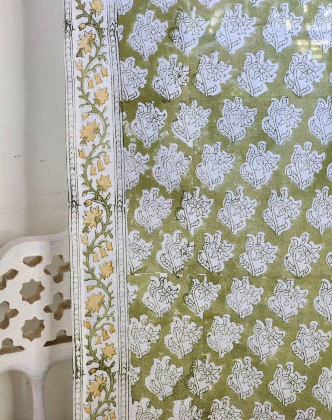 Green Mogra Curtain - Image 4